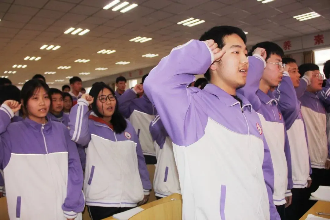 中考誓师燃斗志,青春逐梦正当时—— 博平镇中学九年级中考誓师大会圆满举行 第31张