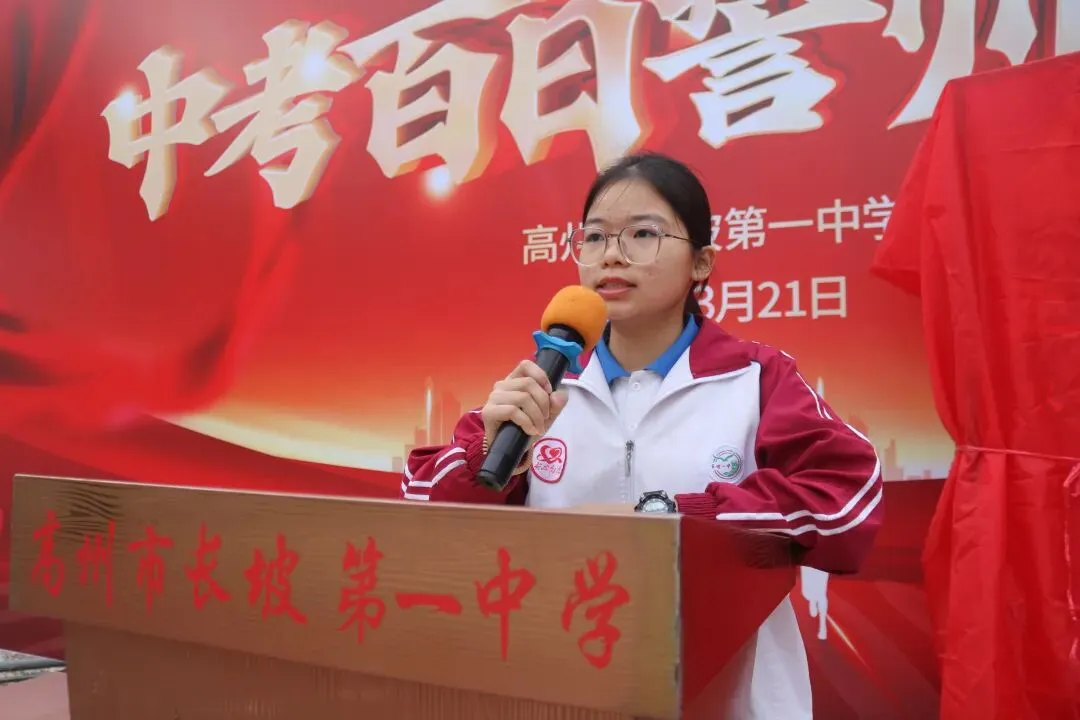 【百日誓师·青春来信】中考百日誓师学生发言稿——妙意的发言稿值得珍藏 第1张