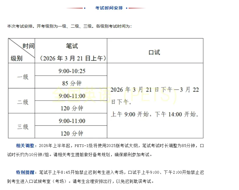 真题答案新鲜出炉|2026上半年全国英语等级考试(PETS)笔试答案!(含2025年)(考生回忆版),可下载 第3张
