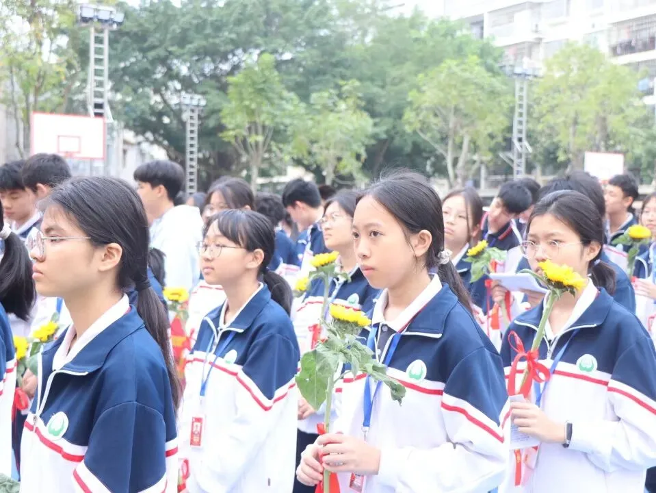 直击中考百日誓师|热血沸腾!钦州市第五中学这场大会超燃! 第20张