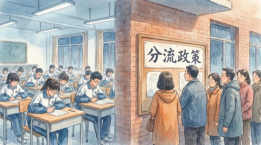 两会教育热议:中考50%分流,该不该取消? 第1张