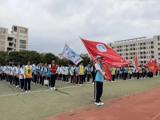 百日砺剑跃龙门,一中附中九年级中考誓师燃动苏村! 第25张