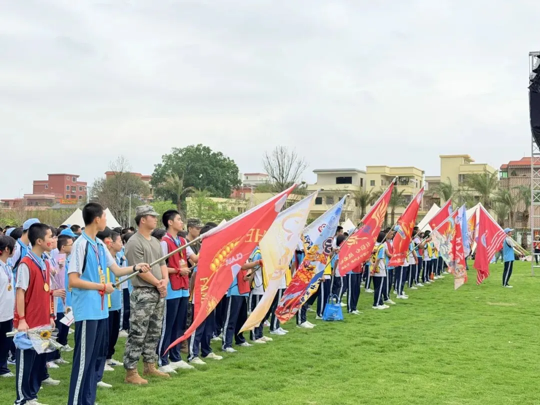 百日砺剑跃龙门,一中附中九年级中考誓师燃动苏村! 第41张