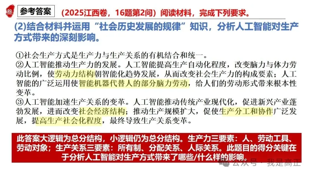 高正团队2026跟着真题学答题专题4 马克思主义哲学 第50张
