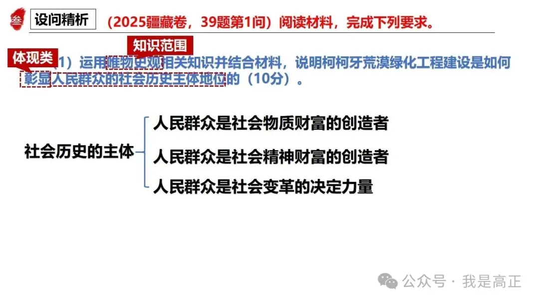 高正团队2026跟着真题学答题专题4 马克思主义哲学 第52张