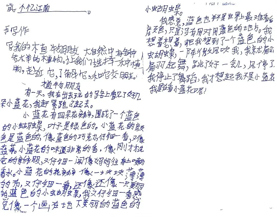 【百字班班同行营】三下第一单元出试卷 第6张