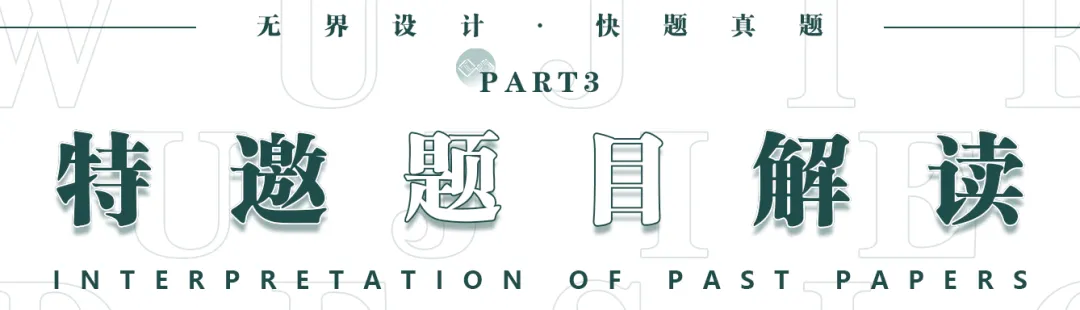 【无界首发——状元真题解绘 · 陆叁】东南大学2026年城市规划考研快题解析 第7张