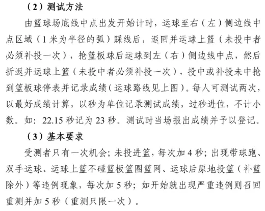 2026西安中考体育各项目注意事项(附成绩转化标准表) 第17张