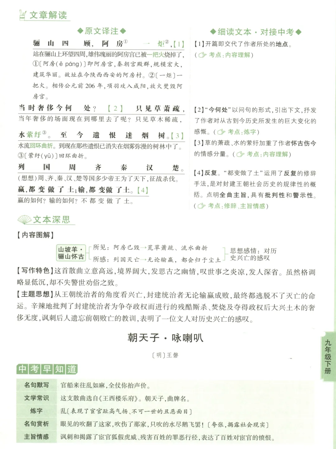 2026《√中考•真题高分作文》+2026《√中考•文言文完全解读》 第12张