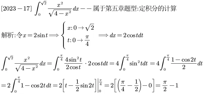 2023江苏专转本真题逐题解析 第20张