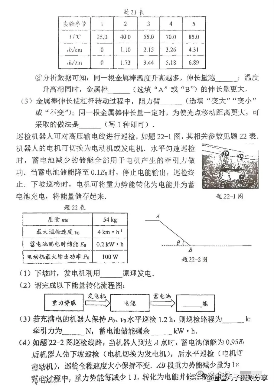 速看!2025年广东中考物理真题 第8张