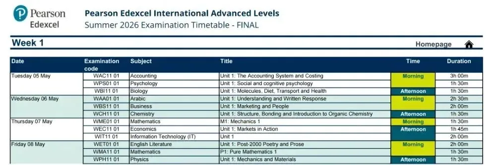 3月抓基础,4月刷真题,5月稳心态:A-Level大考最后2个月“三段式”复习法 第6张