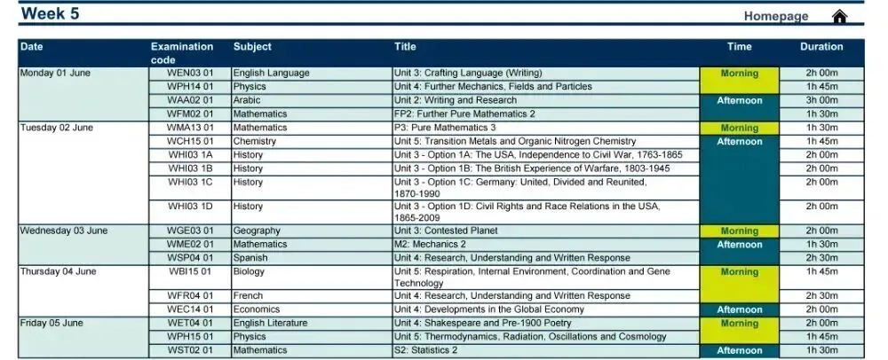 3月抓基础,4月刷真题,5月稳心态:A-Level大考最后2个月“三段式”复习法 第10张