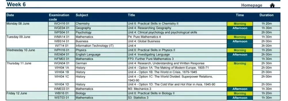 3月抓基础,4月刷真题,5月稳心态:A-Level大考最后2个月“三段式”复习法 第11张