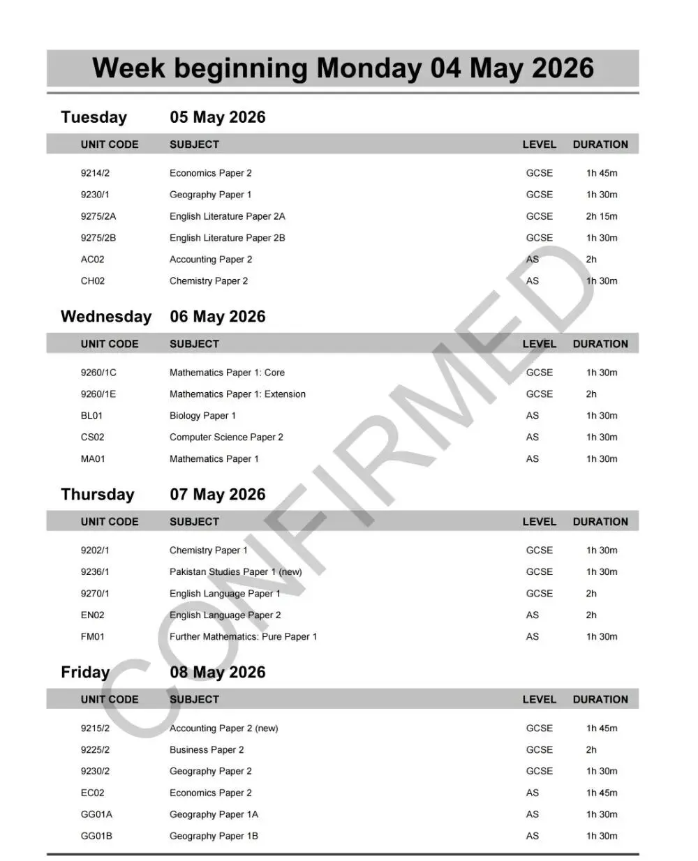 3月抓基础,4月刷真题,5月稳心态:A-Level大考最后2个月“三段式”复习法 第17张