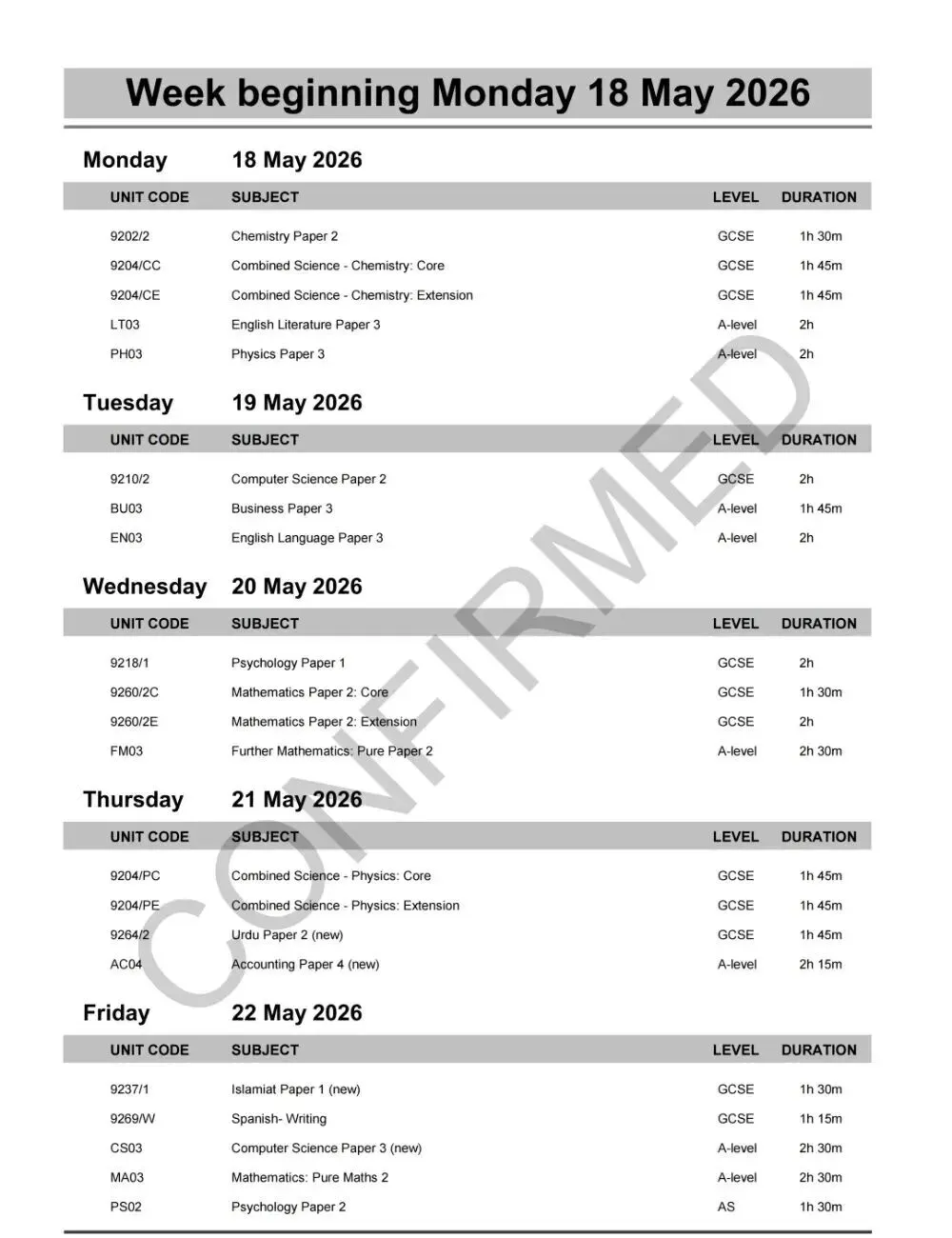 3月抓基础,4月刷真题,5月稳心态:A-Level大考最后2个月“三段式”复习法 第20张