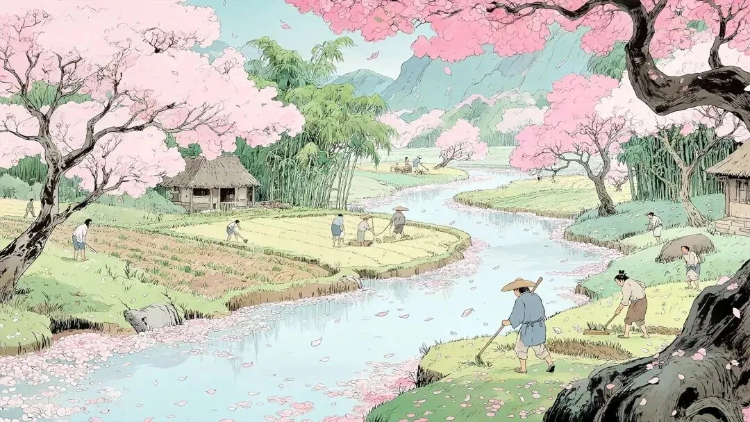 中考资料|《桃花源记》知识点梳理 第3张 中考资料|《桃花源记》知识点梳理 第3张