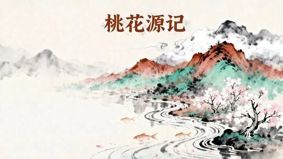 中考资料|《桃花源记》知识点梳理 第4张 中考资料|《桃花源记》知识点梳理 第4张