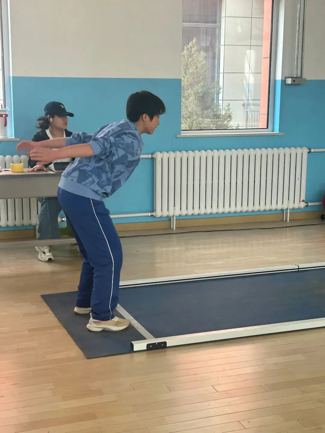 银川市第三十四中学九年级第一次体育模拟测试圆满举行 第7张