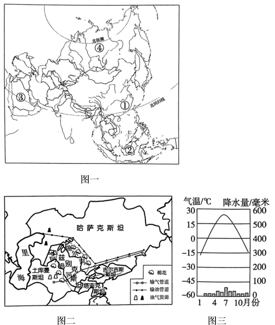 【中考必刷】备战2026中考地理每天十道题 34:亚洲 第6张