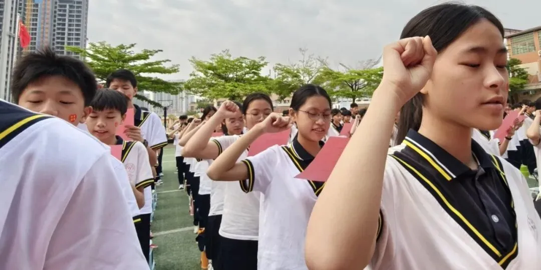 百日砺剑赴山海,青春逐梦赢中考——茂名市文悦学校2026年中考百日誓师大会 第15张