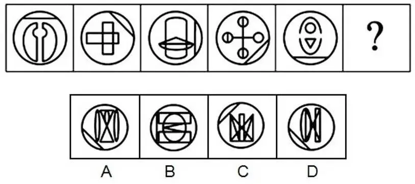 【每日一练】图推+类比模块真题(第6期) 第6张 【每日一练】图推+类比模块真题(第6期) 第6张