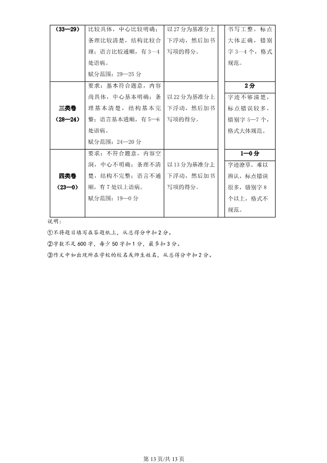 2025北京延庆初三一模语文试卷(有答案) 第13张