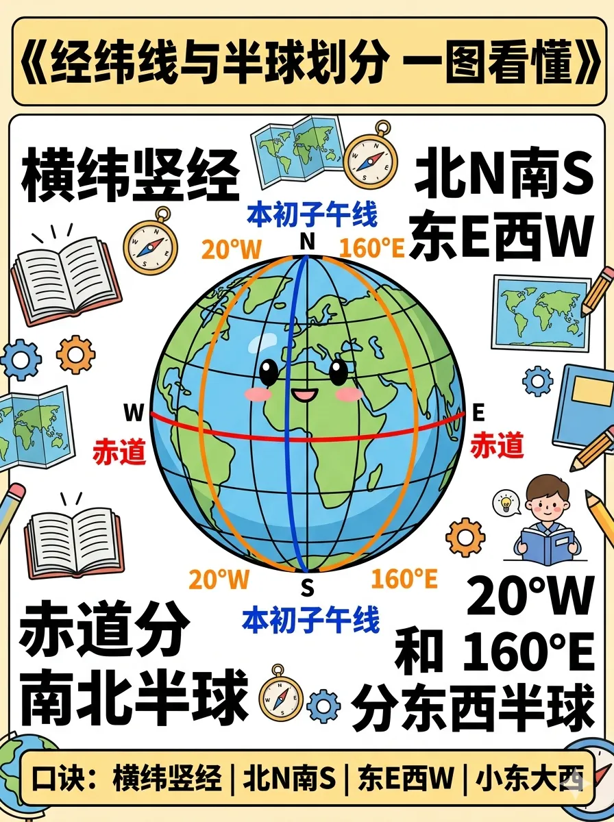 一篇讲清《地球和地球仪》:中考地理这一章,先把基础分拿稳 第1张 一篇讲清《地球和地球仪》:中考地理这一章,先把基础分拿稳 第1张