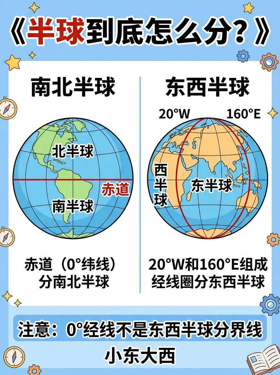 一篇讲清《地球和地球仪》:中考地理这一章,先把基础分拿稳 第3张 一篇讲清《地球和地球仪》:中考地理这一章,先把基础分拿稳 第3张