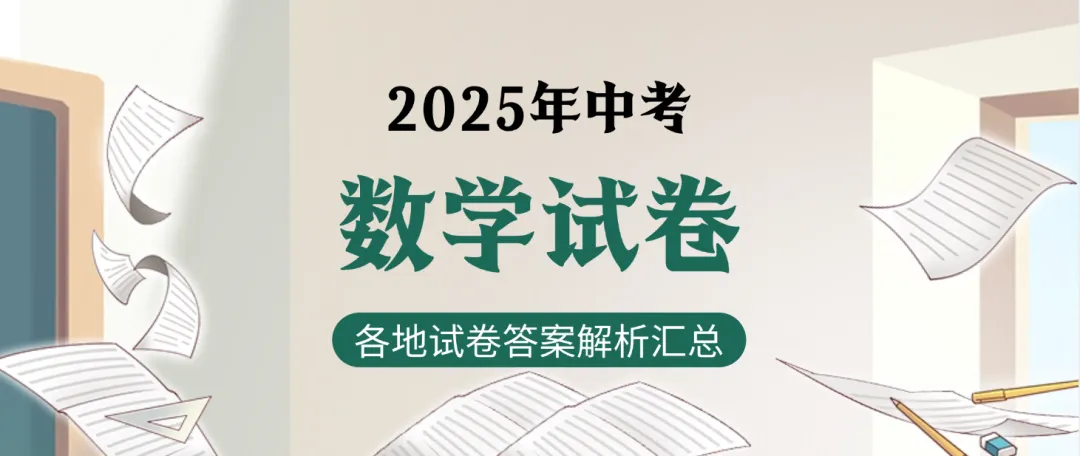2025年全国中考数学82套真题试卷及答案解析pdf/word文件汇总合集,可下载打印 第2张