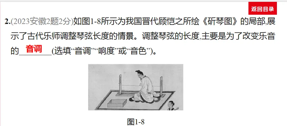 中考物理总复习知识点梳理----(声现象)附对应练习 第15张 中考物理总复习知识点梳理----(声现象)附对应练习 第15张