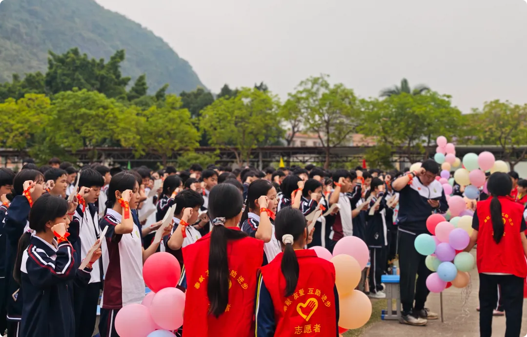 少年奋发立凌云壮志 百日鏖战夺中考胜利——英德市石灰铺中学2026年百日誓师大会 第39张