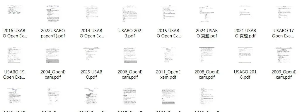 考前必刷|USABO生物竞赛历年真题及答案(2003–2025年),高清电子版可下载! 第1张 考前必刷|USABO生物竞赛历年真题及答案(2003–2025年),高清电子版可下载! 第1张