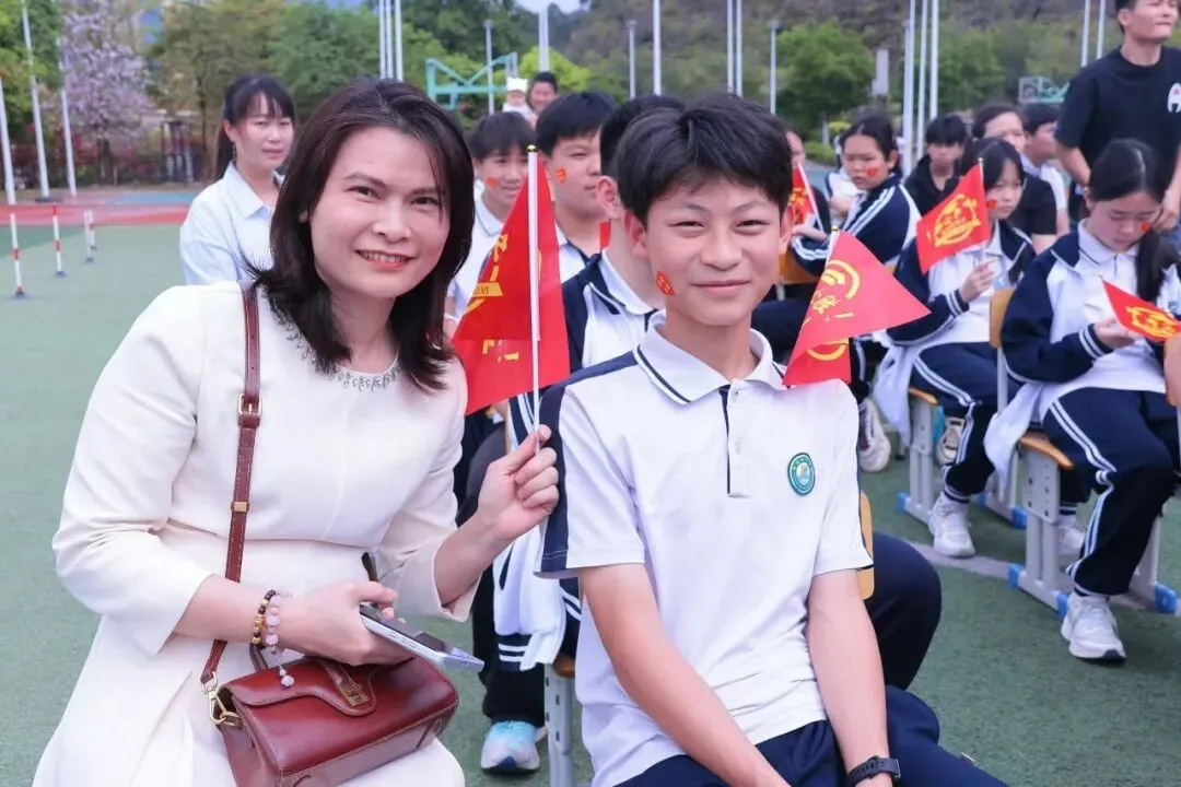 【中考加油站】奋战百日 不负韶华——清城区银湖初级中学2026届九年级百日动员大会 第48张