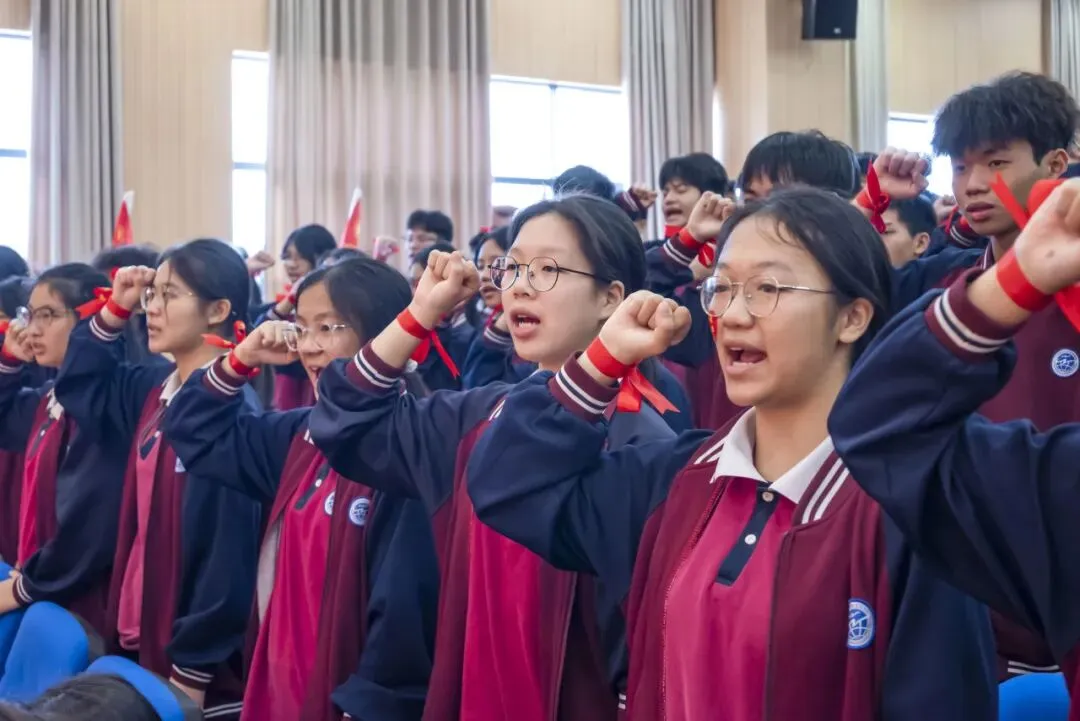 以青春之名,为中考奋战 | 广外茂实隆重举行2026年中考百日誓师大会 第23张