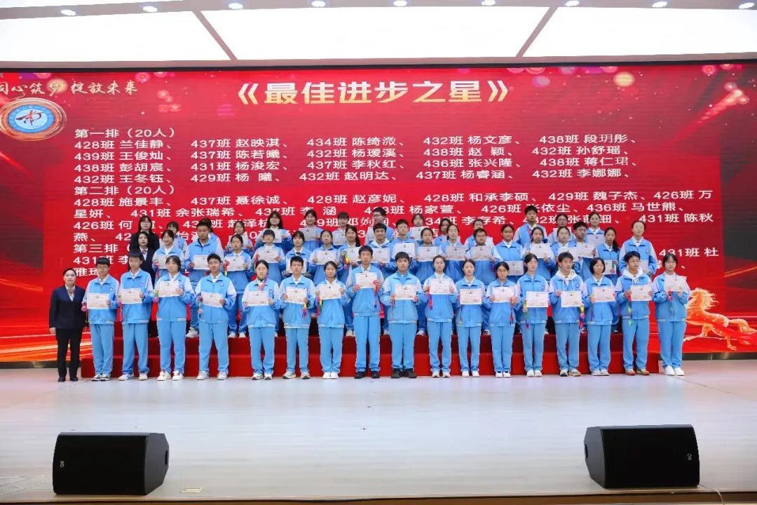 表彰励志促奋进 凝心聚力战中考——保山一中举行2026届初三年级上学期期末考试表扬暨学习动员大会 第28张