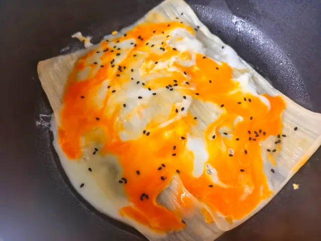 中考倒计时!晒晒初三儿子早餐,比鸡蛋饼简单还好吃,成本5块钱 第5张