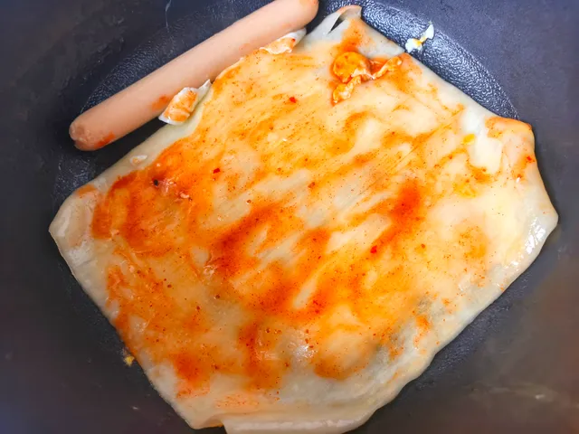 中考倒计时!晒晒初三儿子早餐,比鸡蛋饼简单还好吃,成本5块钱 第6张