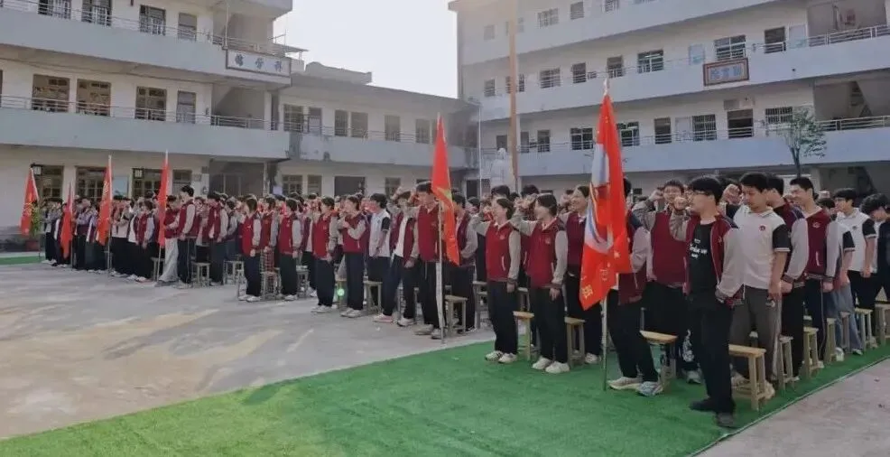百日磨剑试锋芒!文葵中学 2026 届中考百日誓师大会燃动校园 第27张