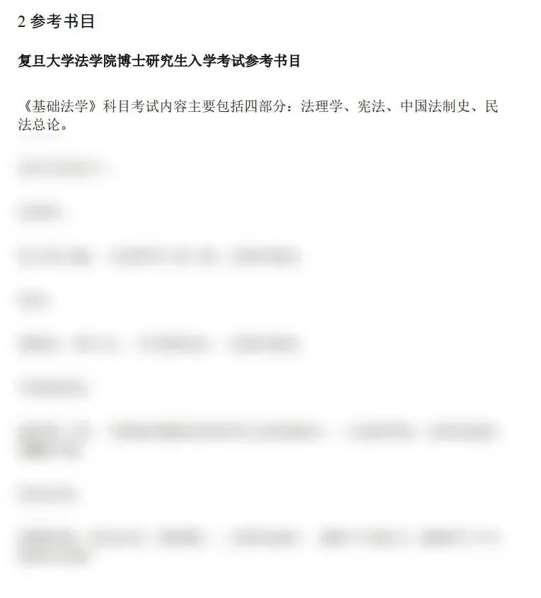 考博真题 | 2026年复旦大学法学院考博资料包来啦! 第5张 考博真题 | 2026年复旦大学法学院考博资料包来啦! 第5张