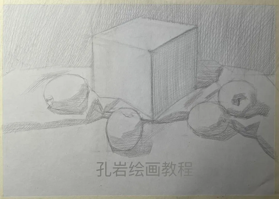 素描考级四级详细教程解析,山东省考级真题示范 第6张 素描考级四级详细教程解析,山东省考级真题示范 第6张