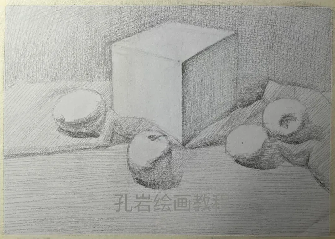 素描考级四级详细教程解析,山东省考级真题示范 第8张 素描考级四级详细教程解析,山东省考级真题示范 第8张