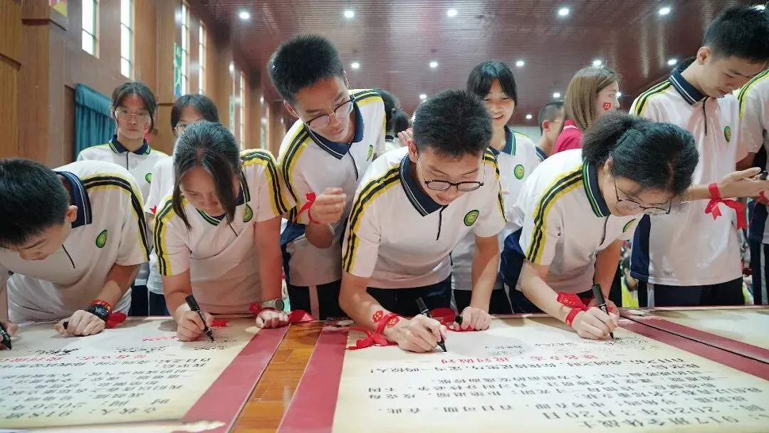 高明学子决胜中考、百日冲刺现场誓师! 第10张