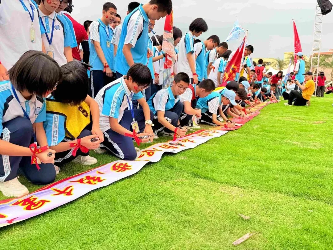 高明学子决胜中考、百日冲刺现场誓师! 第13张