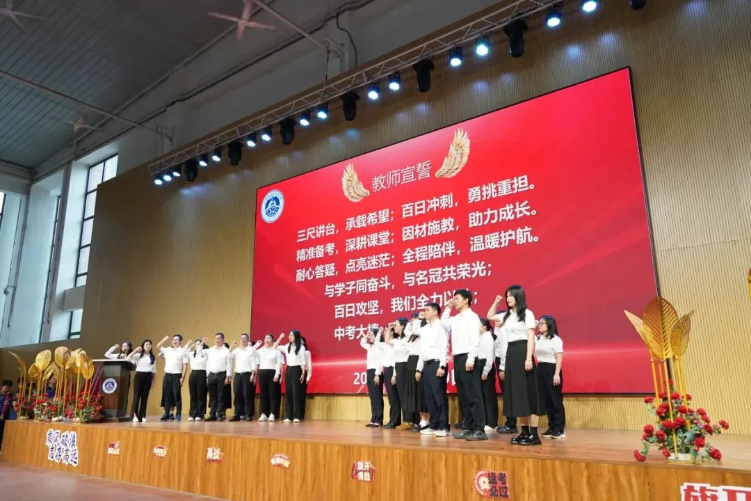 中考倒计时100天!名冠少年,用誓言点燃这个春天 第27张