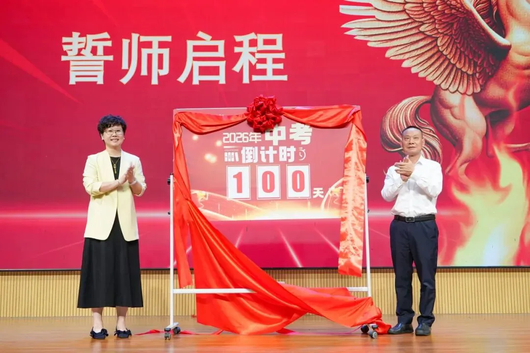 中考倒计时100天!名冠少年,用誓言点燃这个春天 第32张