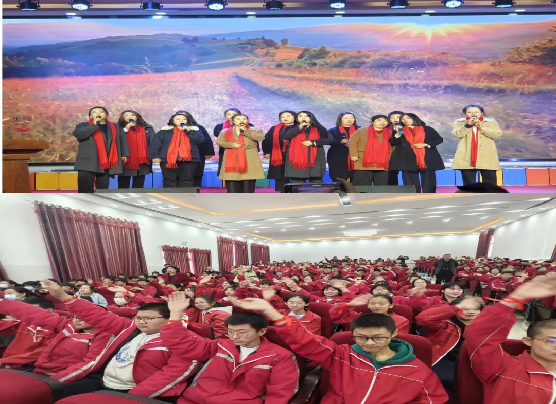 商都县第一中学2026届中考百日冲刺誓师大会圆满举行 第7张