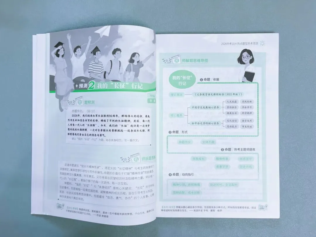 《意林2026中考作文冲刺热点考点素材》+《意林2026高考作文冲刺热点考点素材》中高考作文押题神器 第15张