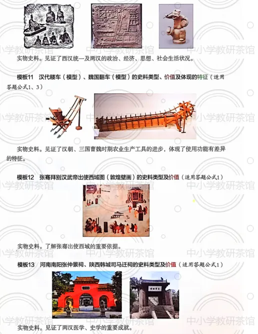 中考历史“史料价值”题总丢分?2026年中考历史复习这份答题模板请收好!|第一章 材料综合题答题策略 第15张 中考历史“史料价值”题总丢分?2026年中考历史复习这份答题模板请收好!|第一章 材料综合题答题策略 第15张