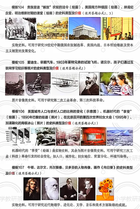 中考历史“史料价值”题总丢分?2026年中考历史复习这份答题模板请收好!|第一章 材料综合题答题策略 第21张 中考历史“史料价值”题总丢分?2026年中考历史复习这份答题模板请收好!|第一章 材料综合题答题策略 第21张